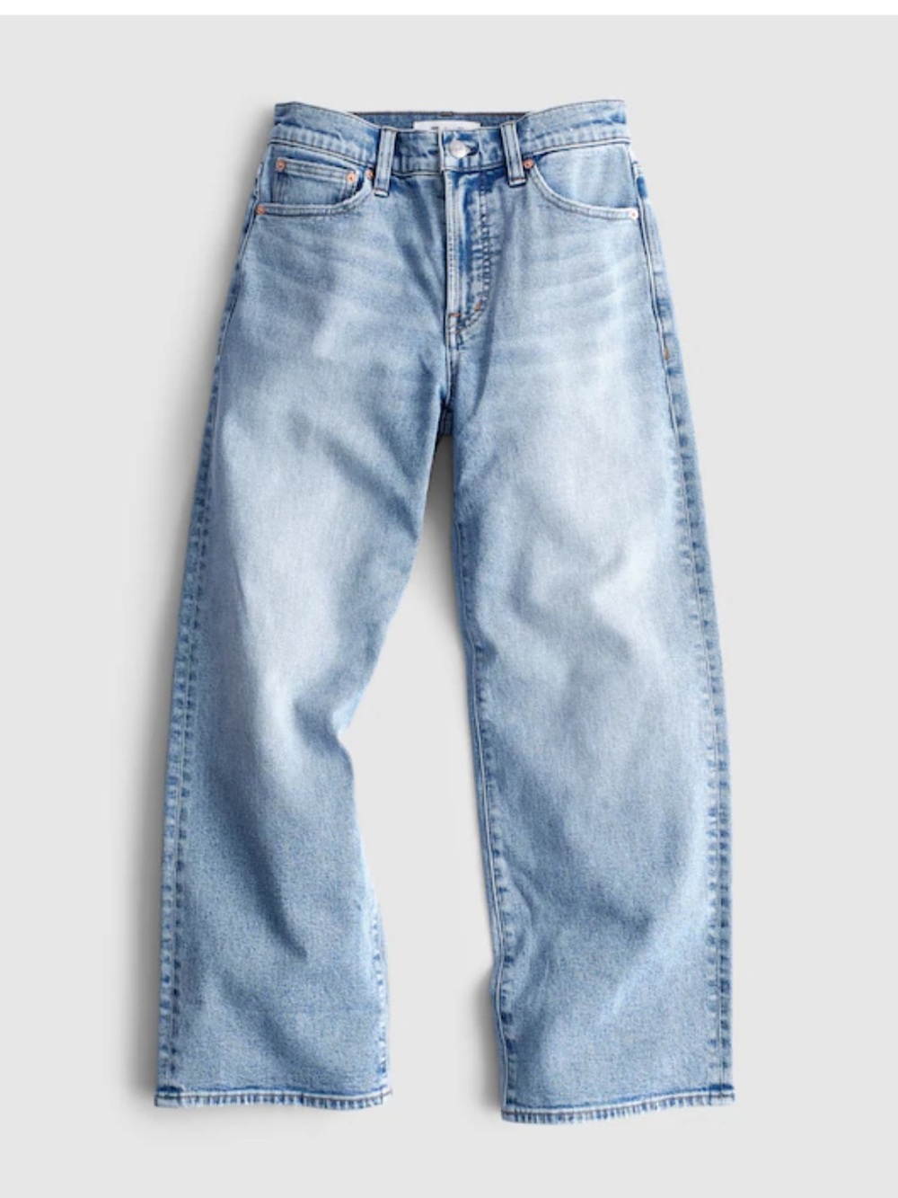 MADEWELL WMNS “THE PERFECT VINTAGE WIDE-leg CROP JEAN” denim size 27